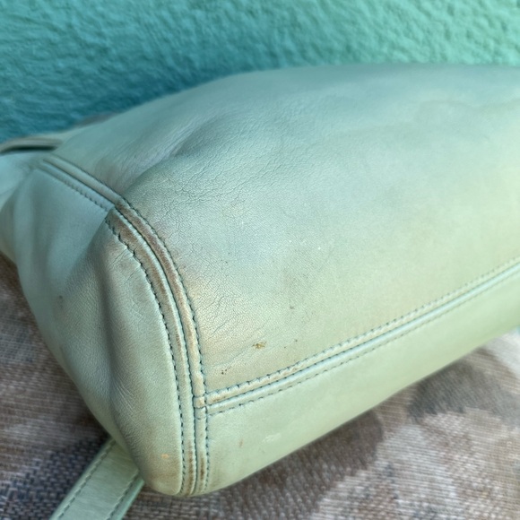 Vintage coach Aqua Blue/Green SoHo buckle top crossbody bag 4158 - Picture 4 of 7